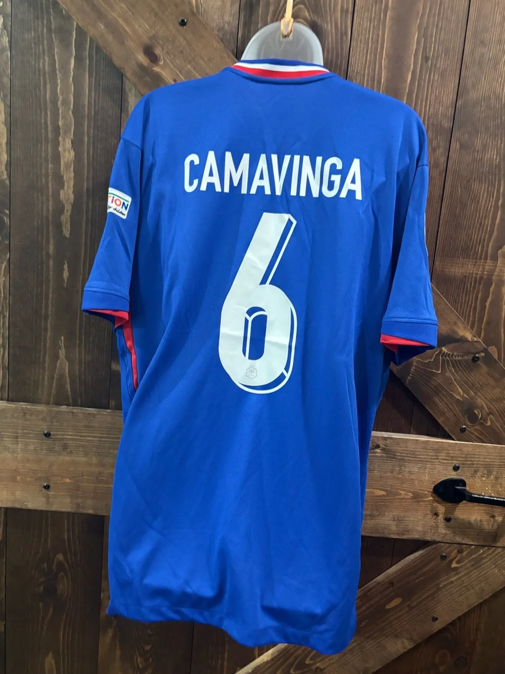 Nike - France National Eduardo Camavinga #6 Jersey